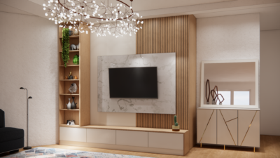 نمونه کار هنرجو پکیج طراحی کابینت