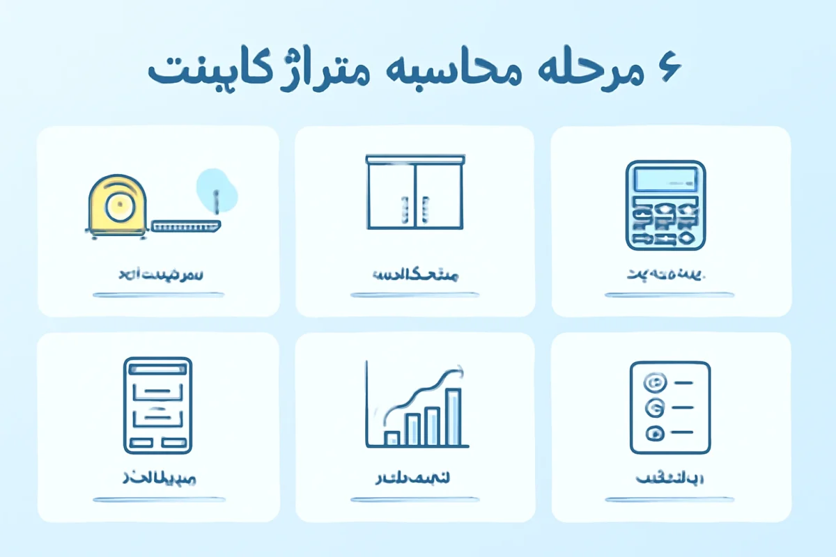 متراژ کابینت