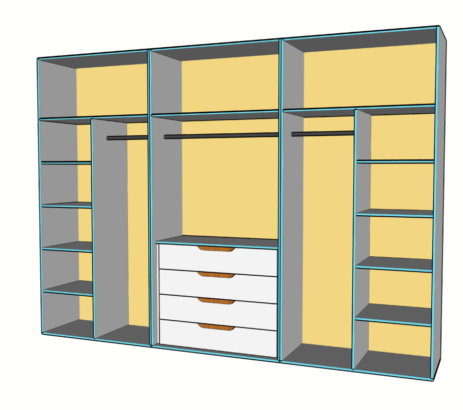 طراحی کابینت در SketchUp با یک کتابخانه تخصصی و کاربردی